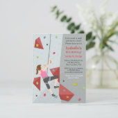 ロックモダン登山バースデーパーティ招待状 招待状 (スタンド正面)