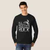 ロックモトのトライアルバイクが必要だ Tシャツ (正面フル)
