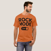 ロックモードオン友達 Tシャツ (正面フル)