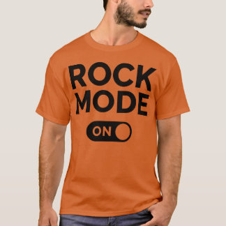 ロックモードオン友達 Tシャツ