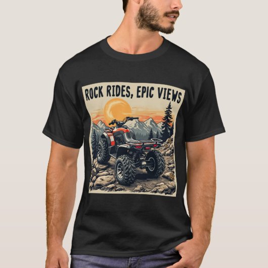 ロックライドEpic Views - Adventure Tシャツ (正面)