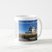 ロックランドブレイクウォーターライトハウスメインマグ コーヒーマグカップ (正面右)