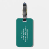 ロックリバーカメ ラゲッジタグ (裏面縦)