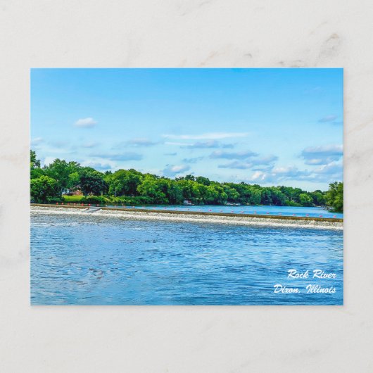 ロックリバーディクソンのイリノイ葉書 ポストカード (正面)