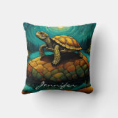 ロックリバー自然タートルネーム クッション (裏面)