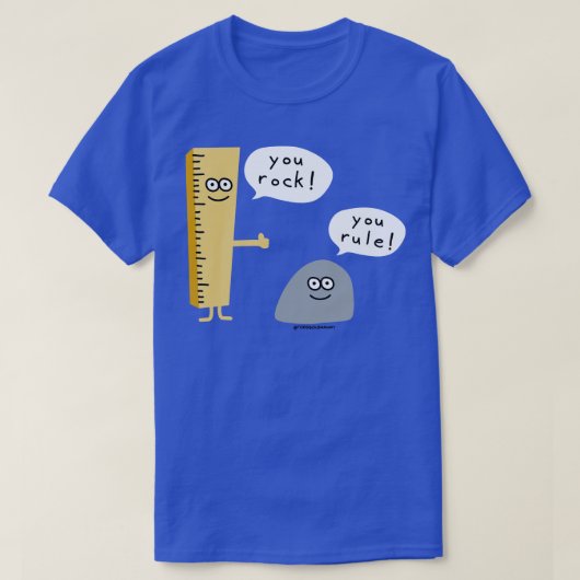 ロックルール Tシャツ (デザイン正面)