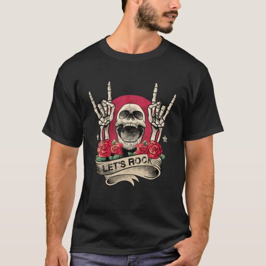 ロックロック Tシャツ (正面)