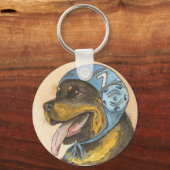 ロックワイラーコンゴロ水球 キーホルダー (正面)