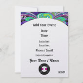 ロックンのまわりにズ・ザ・クロック・パーティー- SRF 招待状 (裏面)