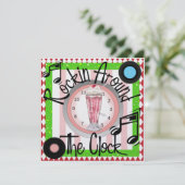 ロックンのまわりにズ・ザ・クロック・パーティー- SRF 招待状 (スタンド正面)