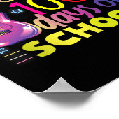 ロックンの100日の学校ギター愛好家キッズボーイズ ポスター (角)