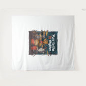 ロックンキャットバンド タペストリー (正面(横))