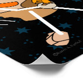 ロックンギター ポスター (角)