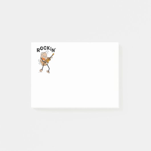 ロックンギター ポストイット (正面)