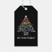 ロックンクリスマスを持って！クリスタルクリスマスツリー ギフトタグ (正面)