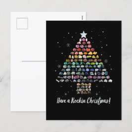 ロックンクリスマスを持って！クリスタルクリスマスツリー シーズンポストカード