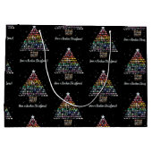ロックンクリスマスを持って!クリスタルクリスマスツリー ラージペーパーバッグ (裏面)