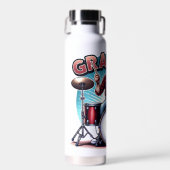 ロックングランドパ遊のドラム ウォーターボトル (正面)