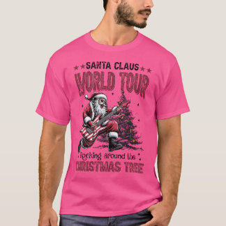 ロックンサンタクロース世界ツアークリスマスツリーGuita Tシャツ