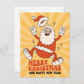 ロックンサンタメリークロース シーズンポストカード (正面/裏面)