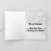 ロックンサンタ – フロリダビーチクリスマス シーズンカード (内部)