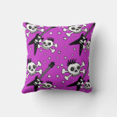 ロックンスカルとギター クッション (裏面)