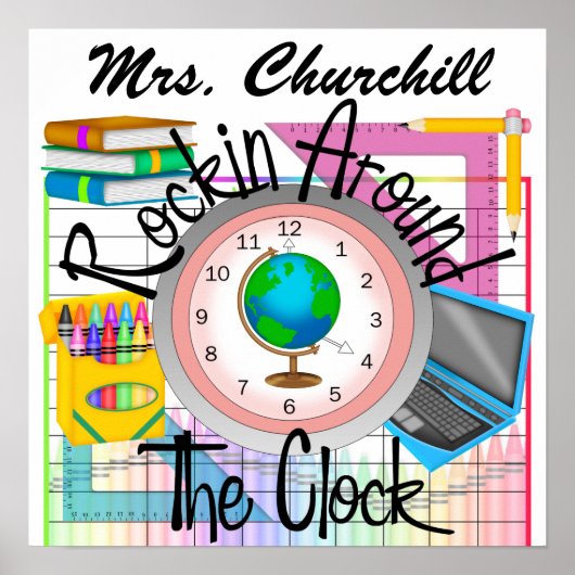 ロックンスクール先生- SRF ポスター (正面)