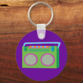 ロックンステレオ キーホルダー (正面)