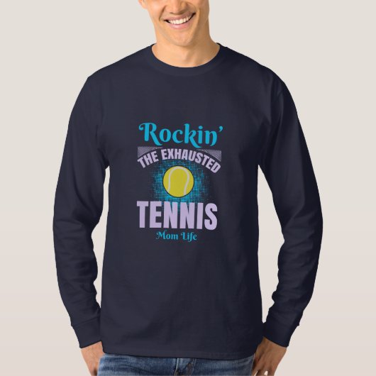 ロックンテニスマムライフTシャツ Tシャツ (正面)