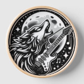 ロックンハウル 壁時計 (正面)
