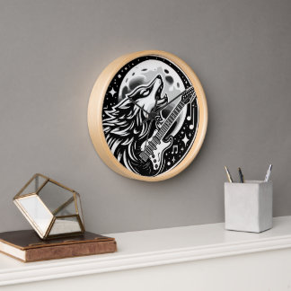 ロックンハウル 壁時計