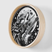 ロックンハウル 壁時計 (傾斜)