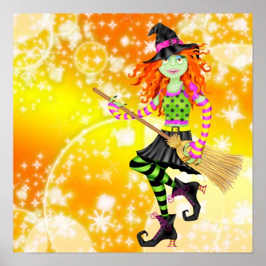 ロックンハロウィーンウィッチ – SRF ポスター (正面)