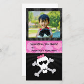 ロックンバレンタインスカルモンスターガールズバレンタイン シーズンカード (正面/裏面)