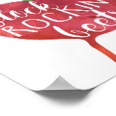 ロックンビーツをブロック | Veggie Pun Kitchen ポスター (角)