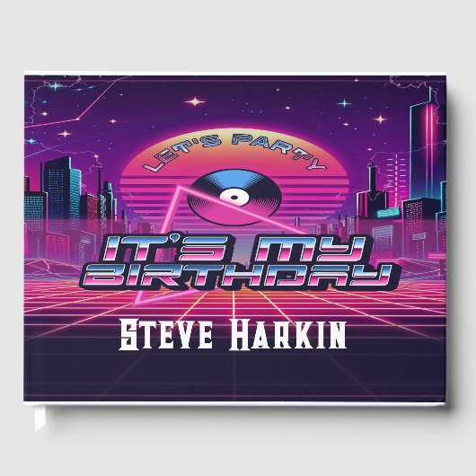 ロックンベーパウェーブパーティー ゲストブック (正面)