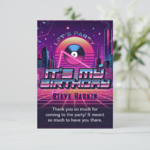 ロックンベーパウェーブパーティー サンキューカード
