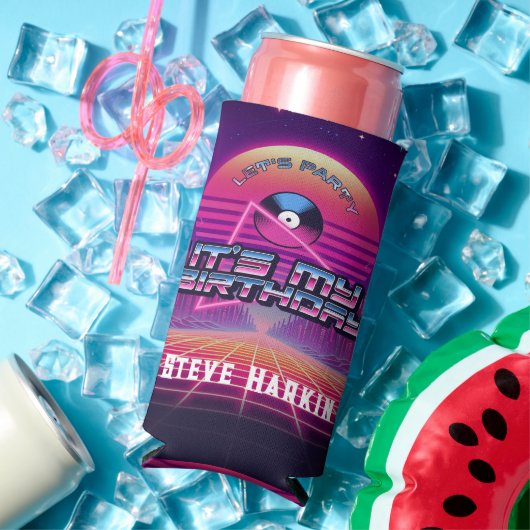 ロックンベーパウェーブパーティー スリム缶クーラー (インサイチュ 夏)