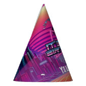 ロックンベーパウェーブパーティー パーティーハット (左)