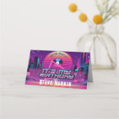 ロックンベーパウェーブパーティー プレイスカード (裏面)