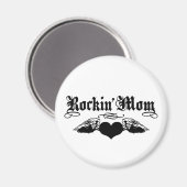 ロックンママ マグネット (正面/裏面)