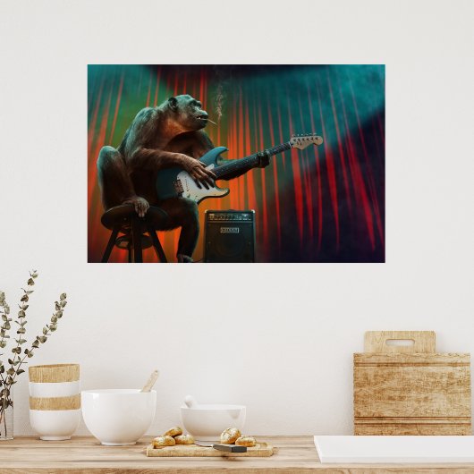 ロックンモンキー ポスター (キッチン)