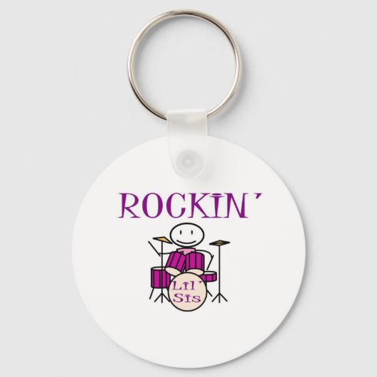 ロックンリル症 キーホルダー (正面)