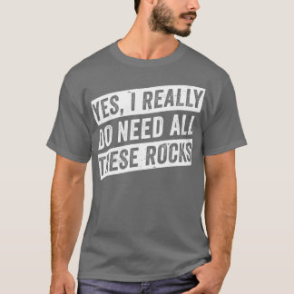ロックンリング地質学ロックコレクター地質学者ロック Tシャツ