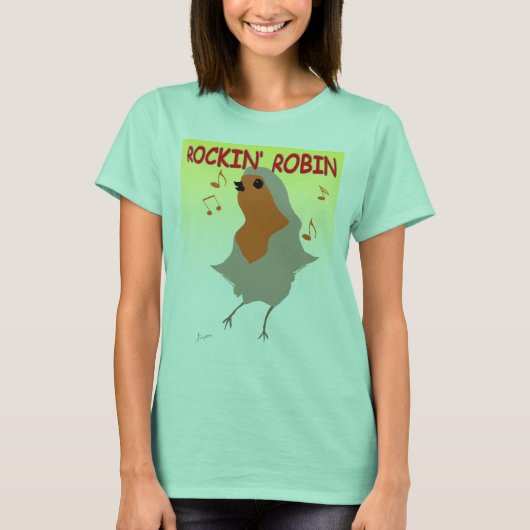 ロックンロビンTシャツ Tシャツ (正面)