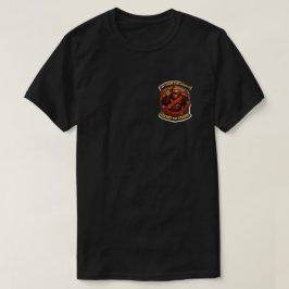 ロックンロードのサスカッチ狩猟の紋章ポケットS Tシャツ