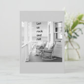 「ロックンロールしよう」招待状 招待状 (スタンド正面)