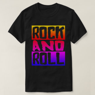 ロックンロールのレトロ Tシャツ