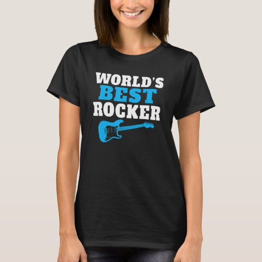 ロックンロールの世界一のロッカー Tシャツ (正面)