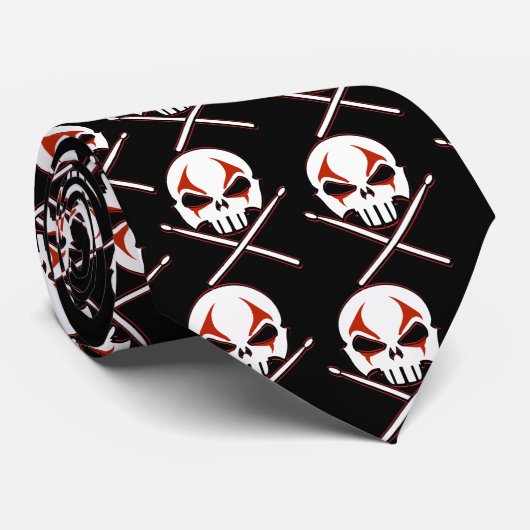 ロックンロールの死の金属のタイ ネクタイ (ロール)